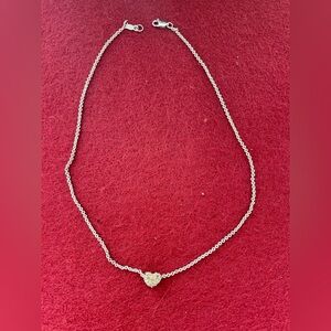 Judith Jack 925 Sterling Silver Heart Necklace